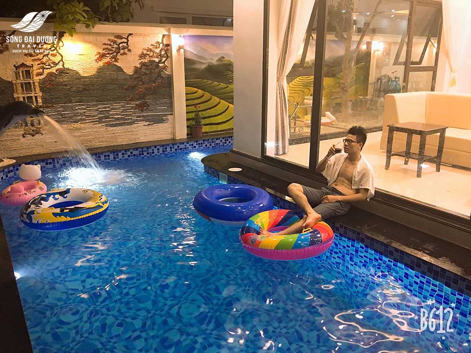 Villa Ngọc Trai NT36 - bể bơi riêng ngay trước biệt thự